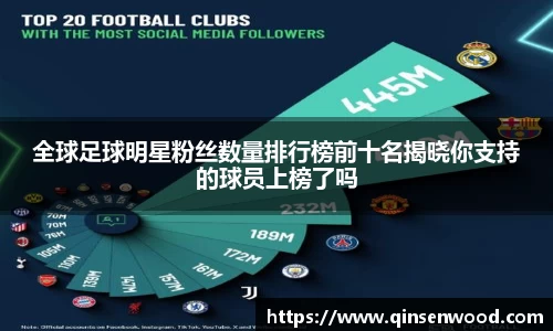 全球足球明星粉丝数量排行榜前十名揭晓你支持的球员上榜了吗